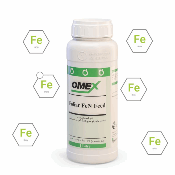 کود آهن فن فید امکس 1 لیتری