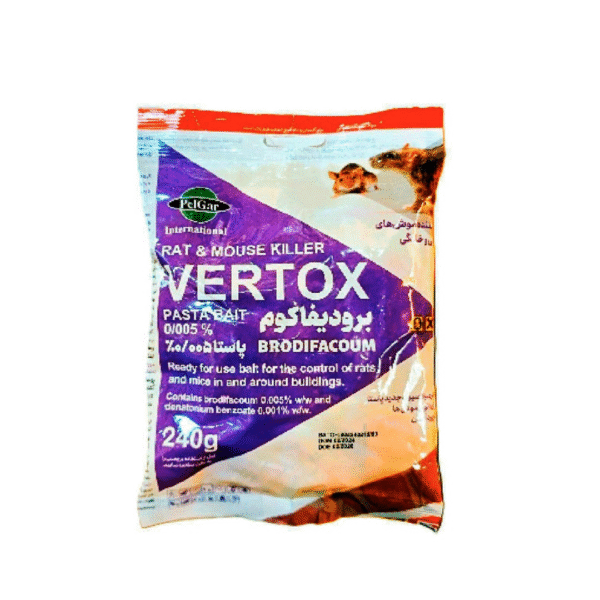 موش کش پاستا انگلیسی 240 گرمی Vertox