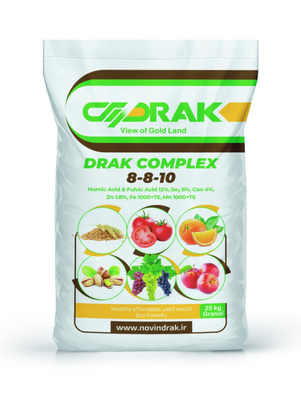 کود گرانول دراک کمپلکس نوین دراک 25 کیلویی