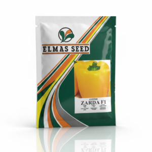 بذر فلفل دلمه قرمز زردا الماس سید پاکت 1000 عددی